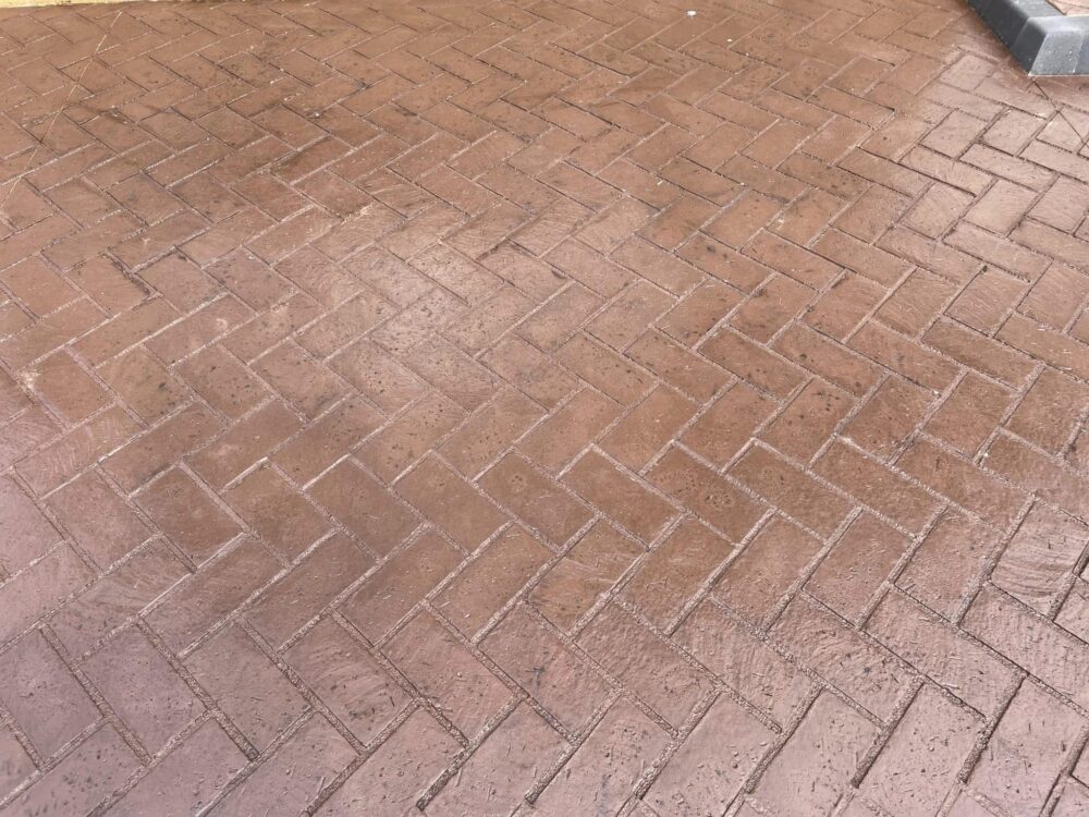 domestic imprinted concrete Cambridgeshire